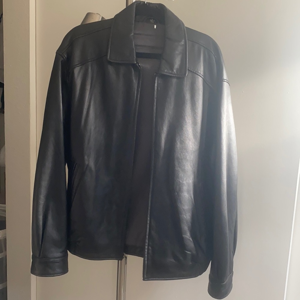 Leather jacket